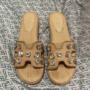 Jessica Simpson Natural Danalea Sandals Size 9